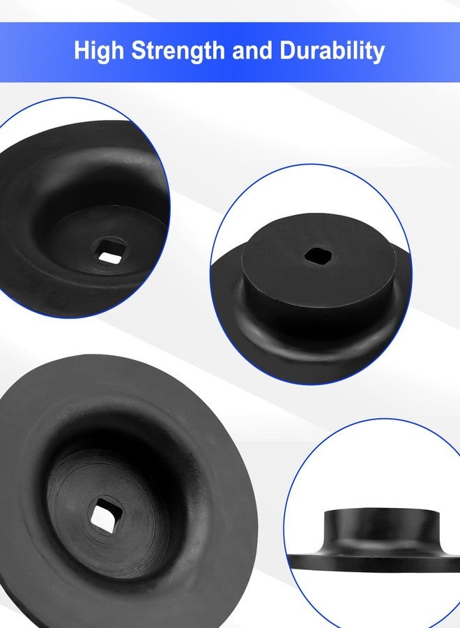 TIKSCIENCE Coil Spring Insulator Compatible with Chevy GMC Cadillac Escalade Buick Rainier Olds Bravada Replace 15765071 K160072 - Image 4